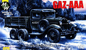 Сборная модель из пластика ГАЗ-ААА Советский грузовик MW Military Wheels (1/72) - фото