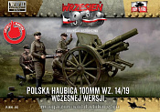 Сборная модель из пластика Polish haubica (howitzer) 100 mm wz.14/19 (early) 1:72, First to Fight - фото