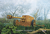 Сборная модель из пластика GERMAN GUN PAK-40 WWII (1/72) Roden - фото