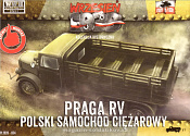 Сборная модель из пластика Praga RV Troop Transporter in Polish Service 1:72, First to Fight - фото