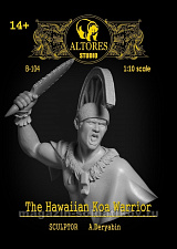 Бюст из смолы Гавайский воин Коа, 1:10, Altores Studio - фото
