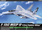 Сборная модель из пластика Самолёт F-15C (1:72) Академия - фото