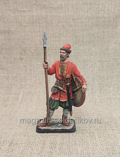 Миниатюра из олова Древнерусский воин, X-XI век. Русь, 54 мм, Студия Большой полк - фото