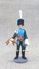 №92 - Трубач роты ордонансовых жандармов, 1807 г. - фото