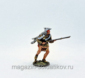 Миниатюра из олова Идейский воин Северная Америка, 54 мм, Студия Большой полк - фото